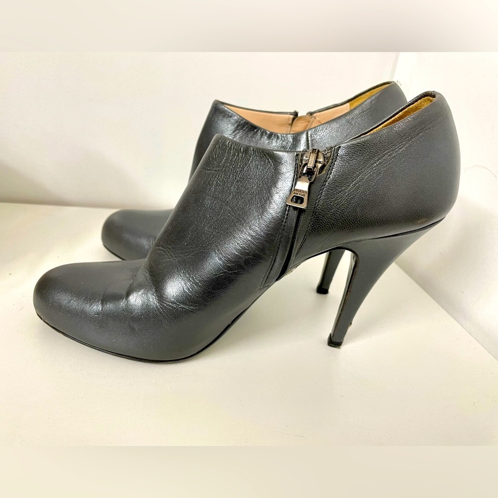 SALE! PRADA Dark Gray Booties